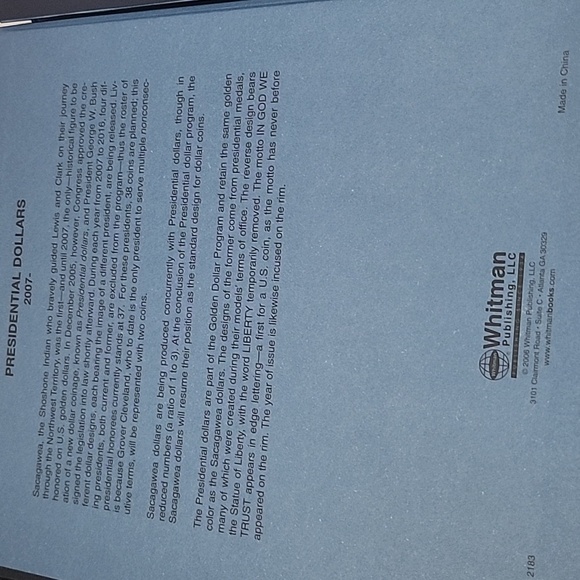 Whitman Publishing 2007-2016 Presidential Dollars Complete Set 39 Coins - Picture 3 of 11